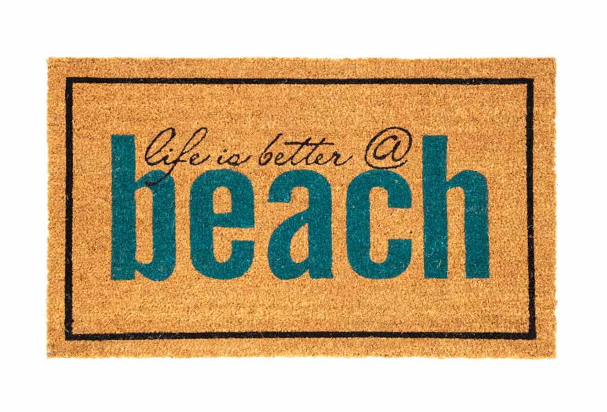 - Kokos Dörrmatta "Beach" 45x75 cm