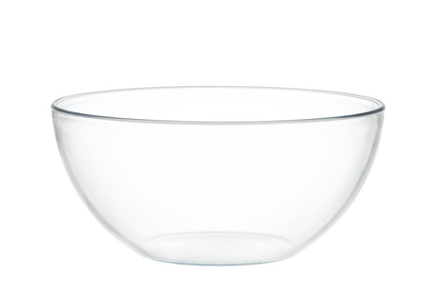 Klar skål i glas 26 cm