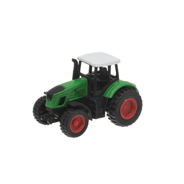 - Die-Cast Traktor - Grön 8 cm
