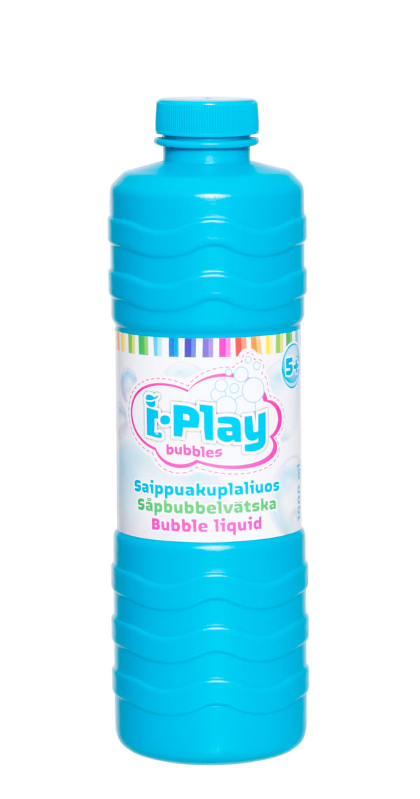 Såpbubbelvätska 1 Liter - Blå