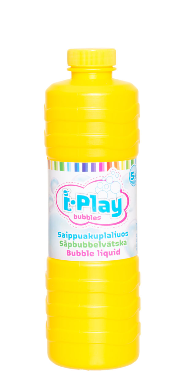 Såpbubbelvätska 1 Liter - Gul