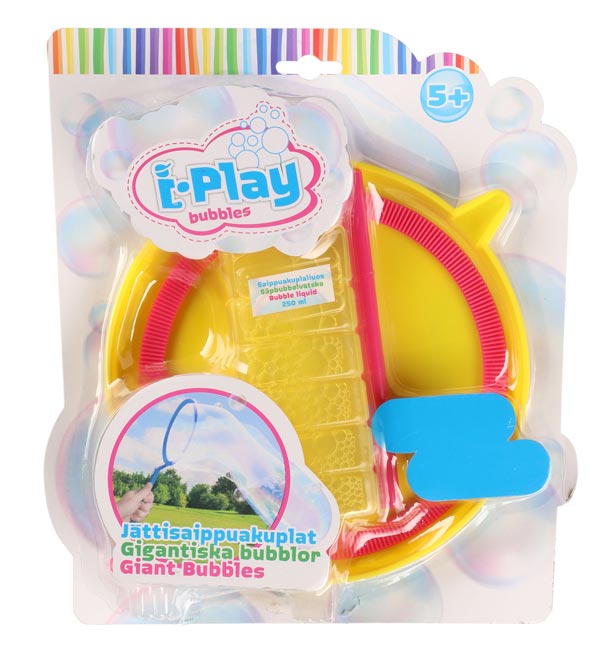 - Gigantiska Såpbubblor Set 250 ml - Röd (Utgått)