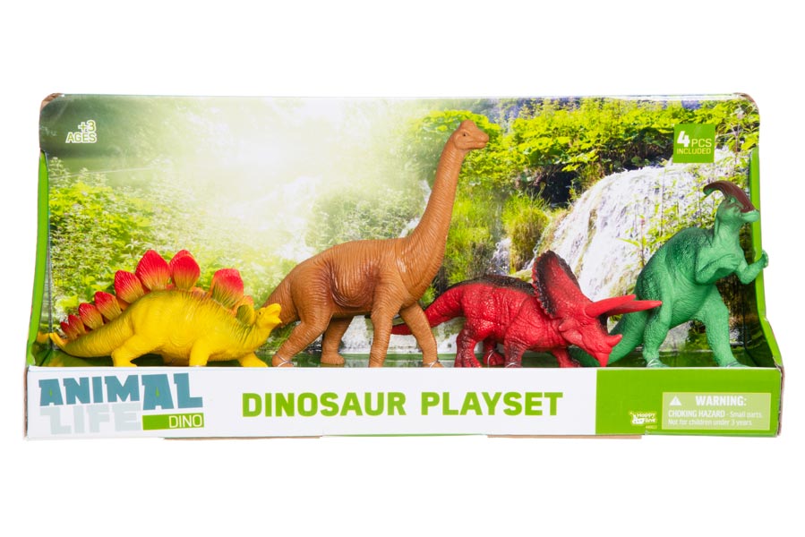 Animal Life Dino - Dinosaurie Lekset - 4 st