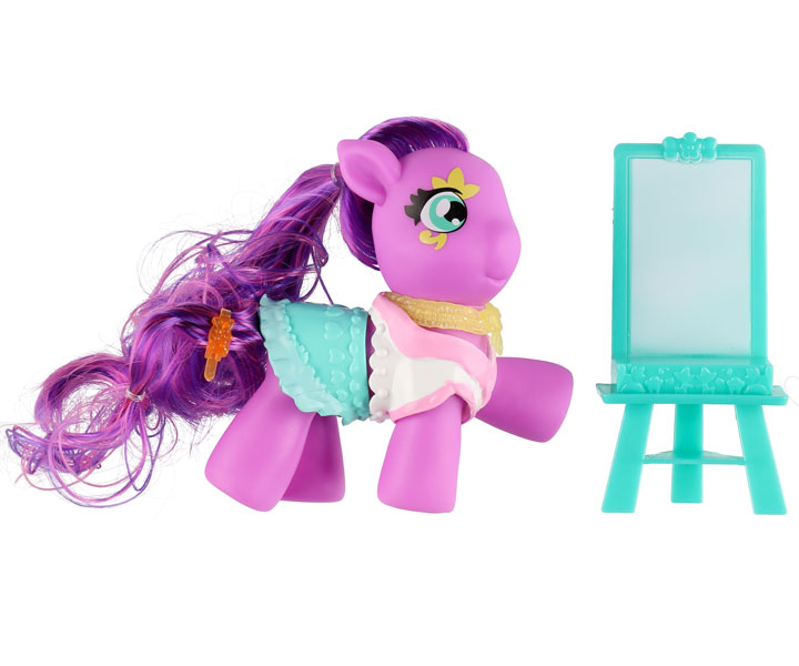 Cutie Friends - Pony med utklädnad - Lila