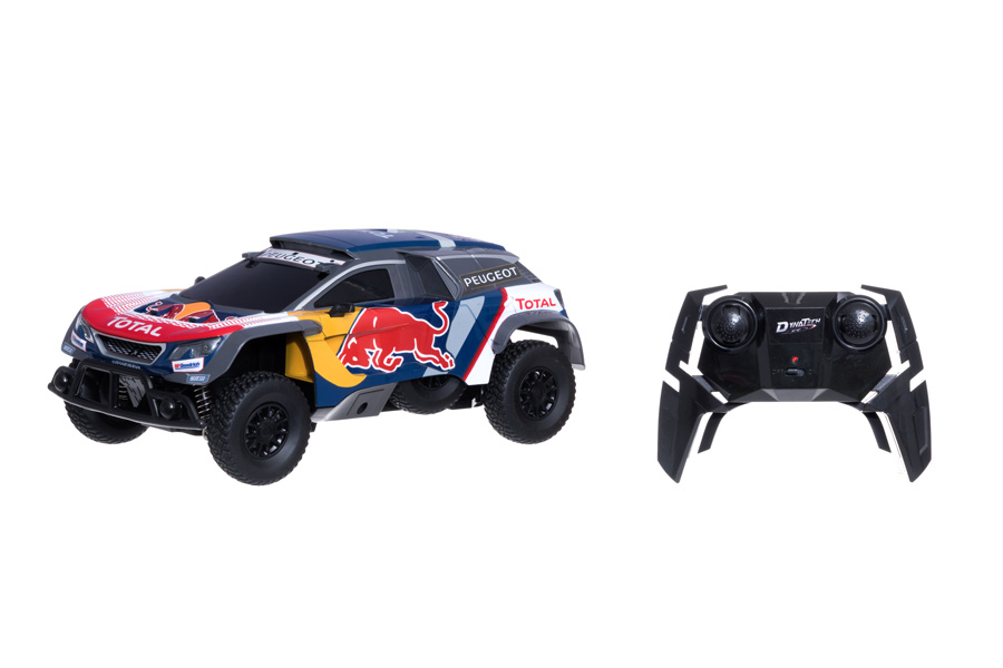 Radiostyrd Peugeot 27 cm - Red Bull