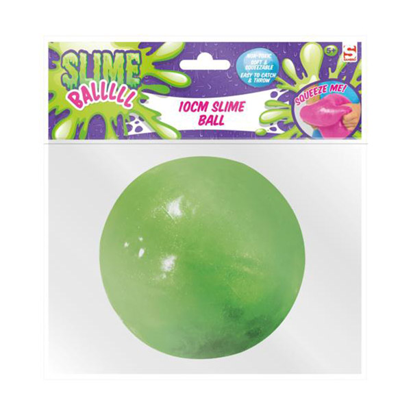 Slimeboll 10 cm - Grön