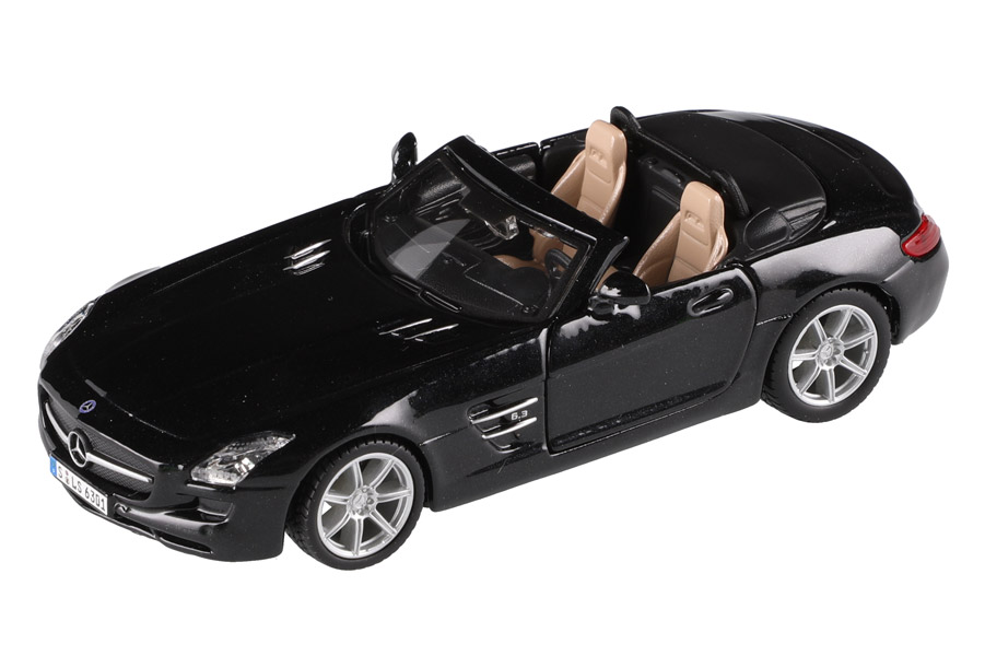 1:32 Mercdes-Benz SLS AMG Roadster - Svart