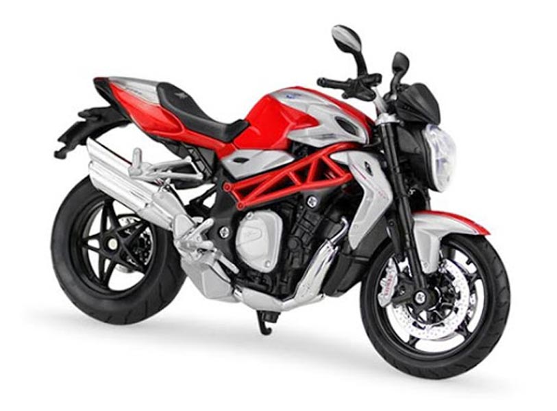 1:12 Motorcykel - MV Agusta Brutale 1090 RR - Röd