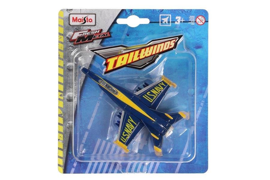 Tailwinds - U.S. Navy Flygplan Blå/Gul