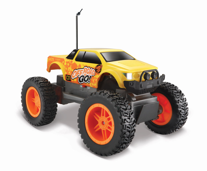 Radiostyrd Off Road Go 27/40mhz - Gul