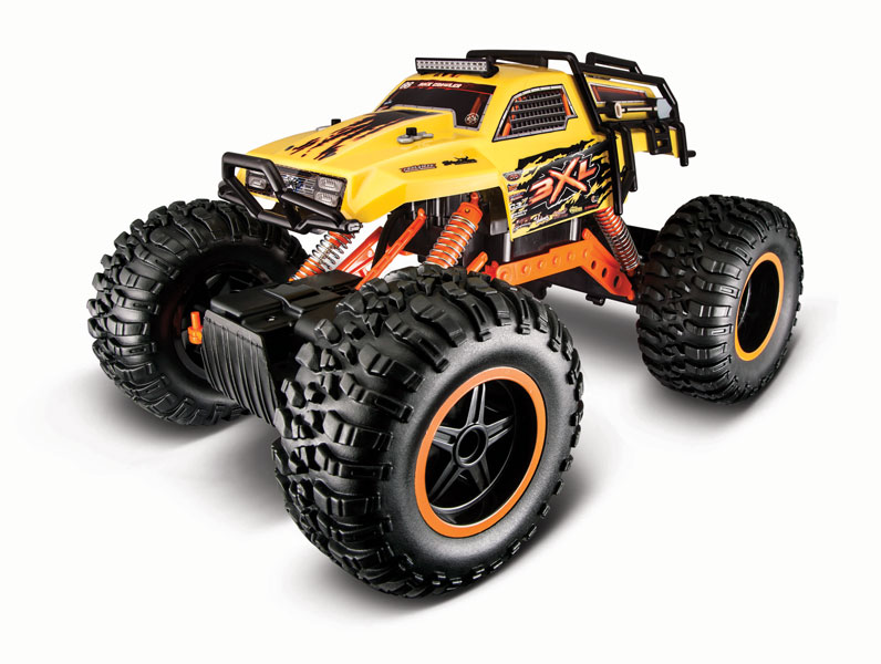 Radiostyrd Rock Crawler 2,4ghz - Gul