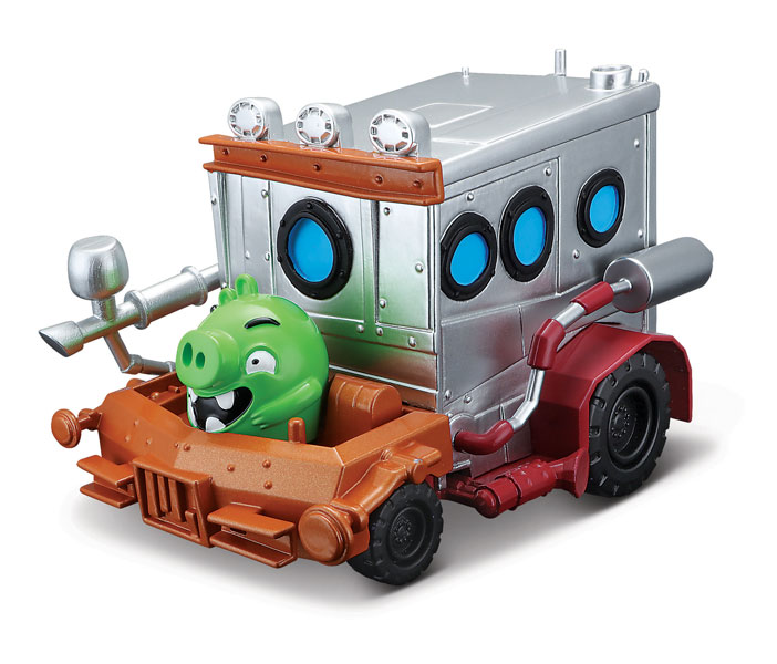 Angry Birds Rage Racers - med ljud - Grön