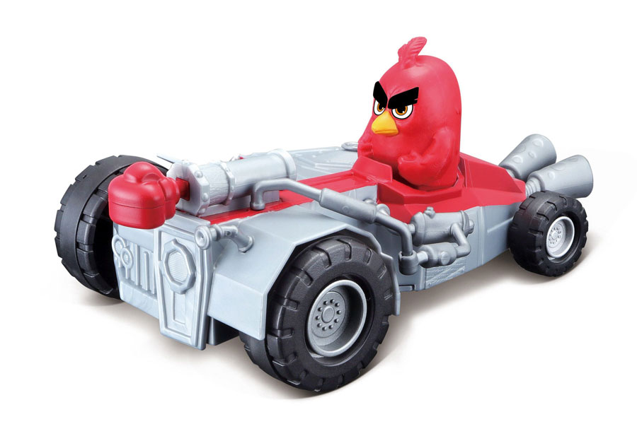 Angry Birds Rage Racers - med ljud - Röd