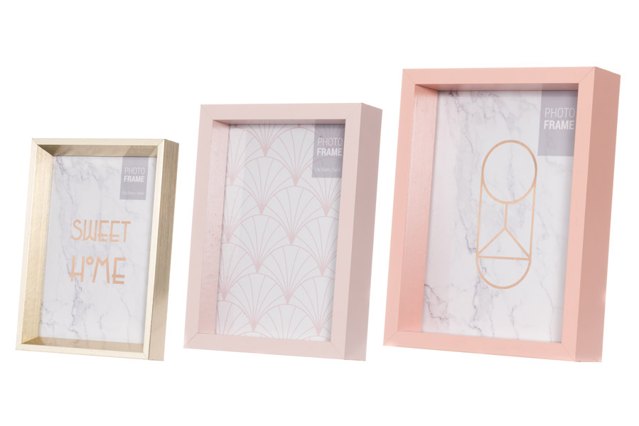 Fotoramar Pastell 3-pack