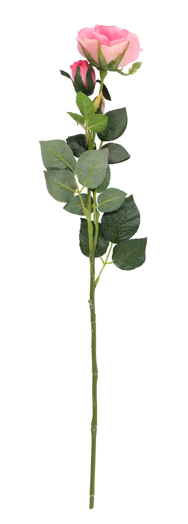Konstgjord snittblomma - Ros 61 cm Rosa