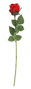 Konstgjord snittblomma - Ros 53 cm Röd