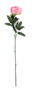 Konstgjord snittblomma - Pion rosa