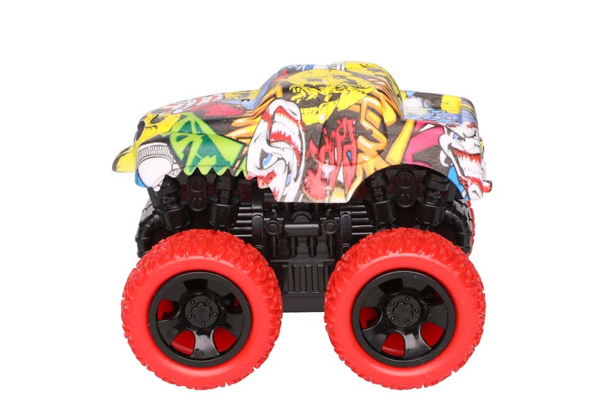 Stuntbil 16 cm - Röd