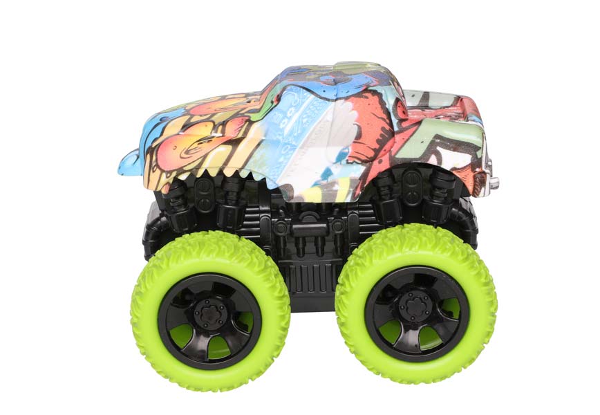 Stuntbil 16 cm - Grön
