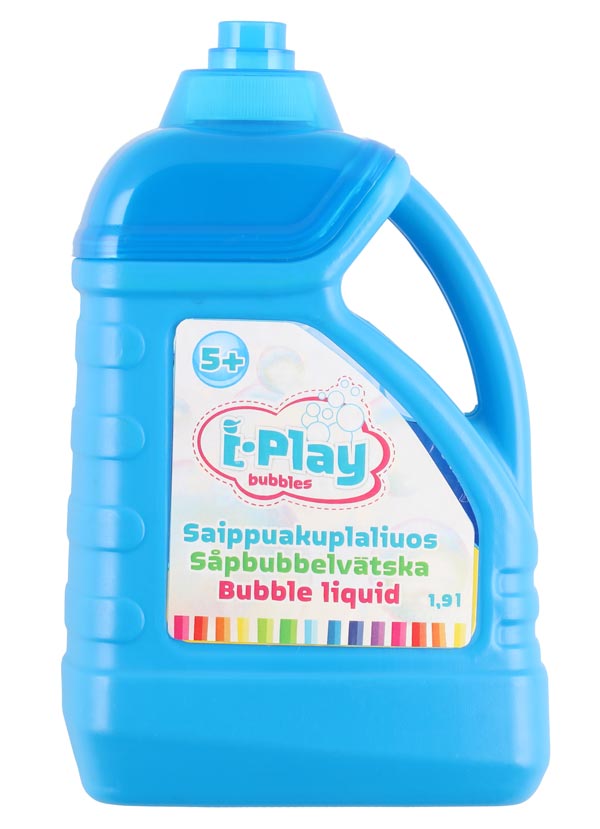 Såpbubbelvätska 1.8 Liter - Blå