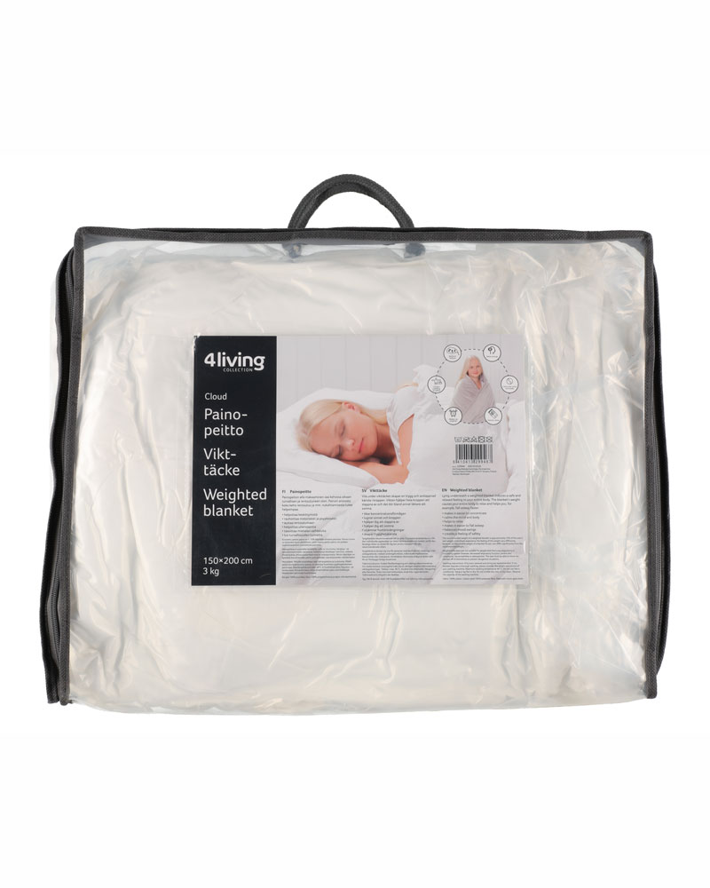 Tyngdtäcke 3 kg Vit