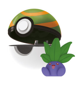 Clip 'n Go Oddish med Nest ball