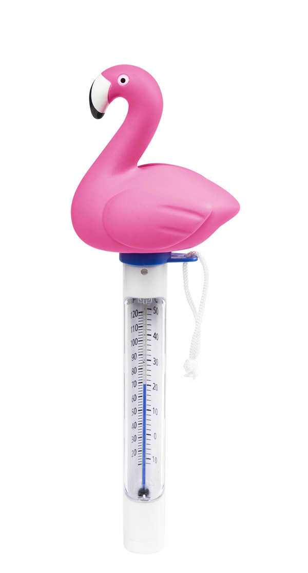 Pooltermometer Flamingo