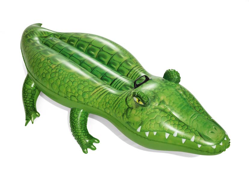Badmadrass Krokodil - 169 x 89 cm