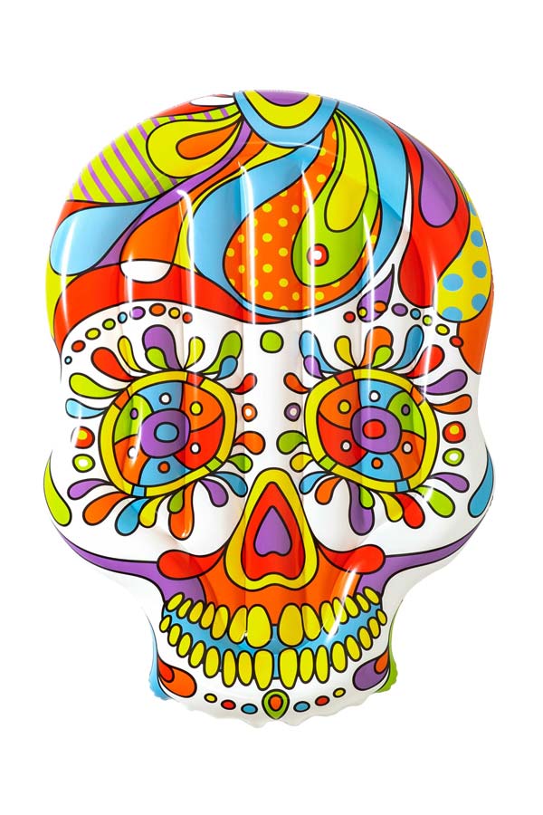 Badmadrass Sugar skull 193 x 141 cm