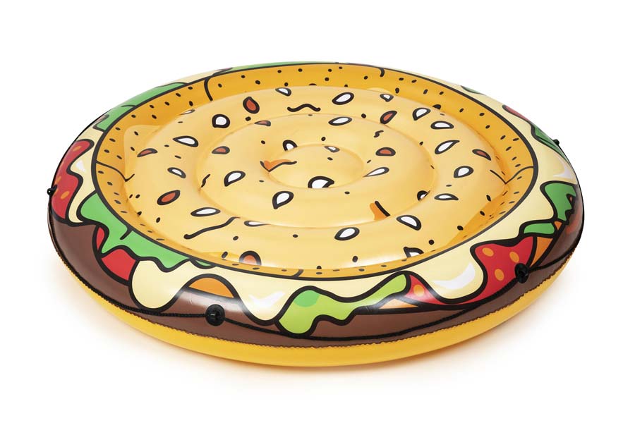 Badmadrass Hamburgare Ø 158 cm