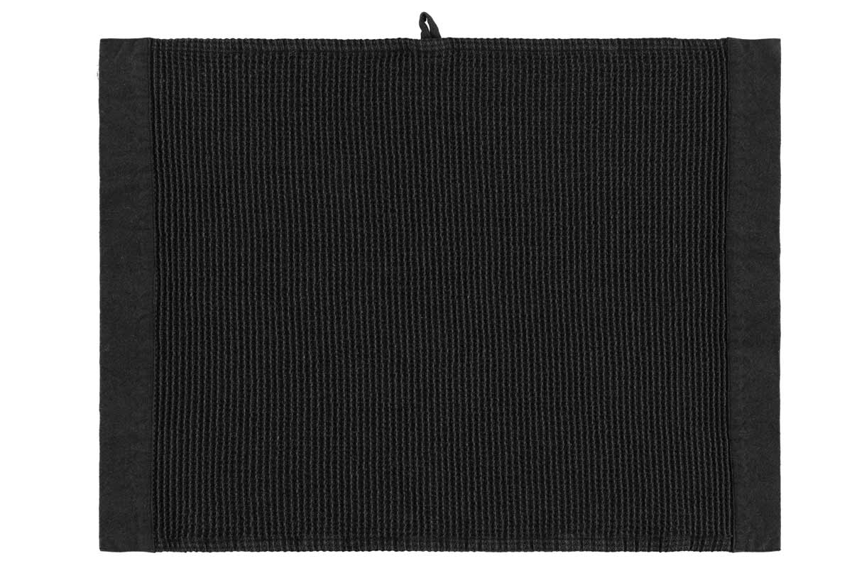 Sitthandduk/Sittunderlag för bastu Kenno 50 x 60 cm - Svart/Grå