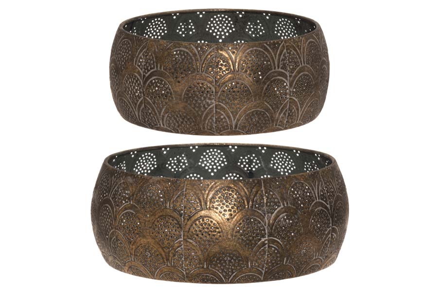 Metallskålar Casablanca 2-pack