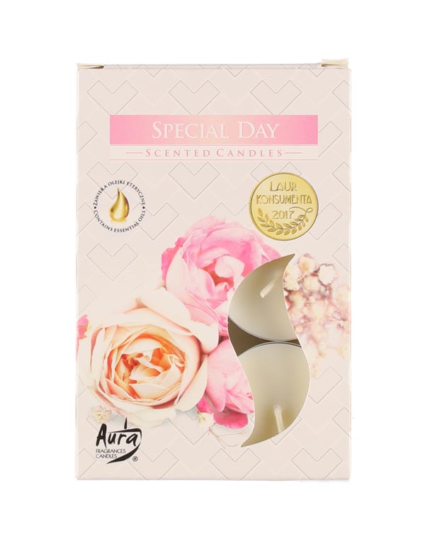Doftljus Värmeljus Special Day 6-pack