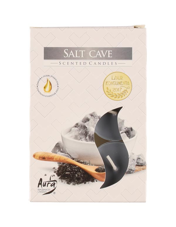 Doftljus Värmeljus Salt Cave 6-pack