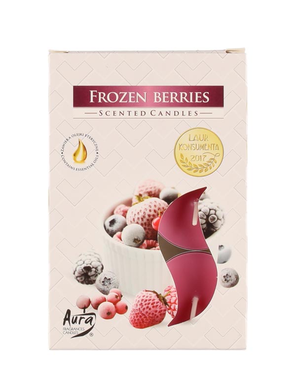 Doftljus Värmeljus Frozen berries 6-pack