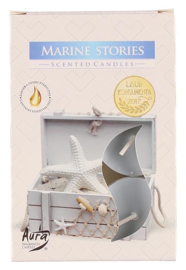 Doftljus Värmeljus Marine Stories 6-Pack
