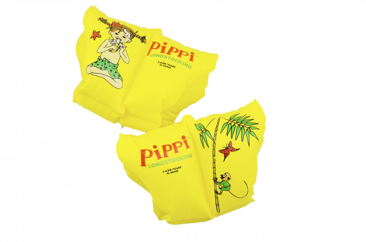 Pippi Långstrump - Armpuffar, Armringar 2-6 år