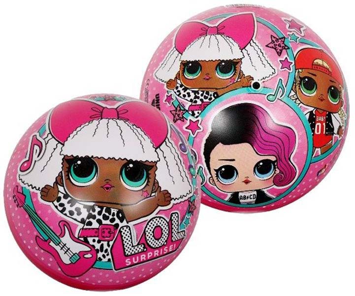 Plastboll - Rosa 23 cm
