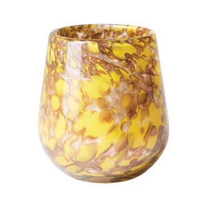 Doftljus Wild 48h - Verbena & Lime - Gul/Guld