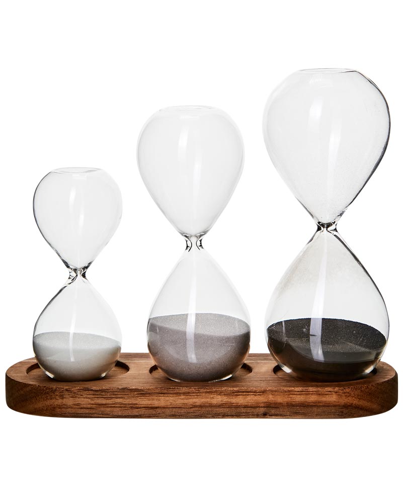 Timglas Globetrotter 3-pack