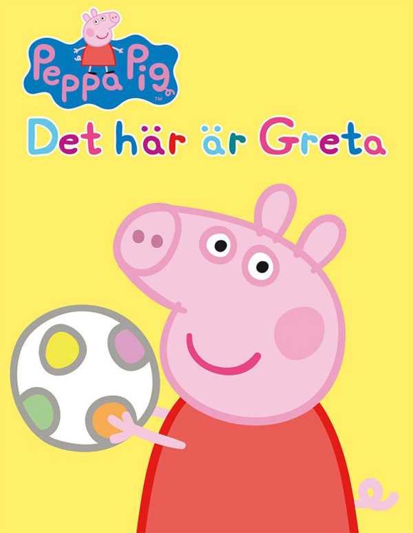 Inbunden Bok: Det här är Greta Gris, Svenska 2018