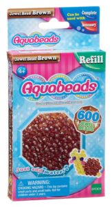 Jewel Bead Pack - Brun Pärlrefill Blanka 600 st
