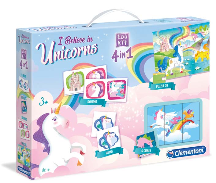 Edukit 4 i 1 Enhörningar