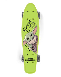 Mandalorian Grogu Skateboard/Pennyboard 21.6 "