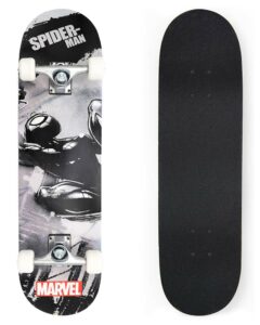 Skateboard i trä 31'' - Grå/Svart