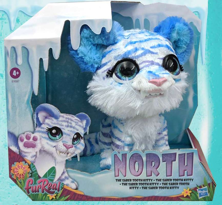 Interaktiv leksak - North the Sabertooth Kitty