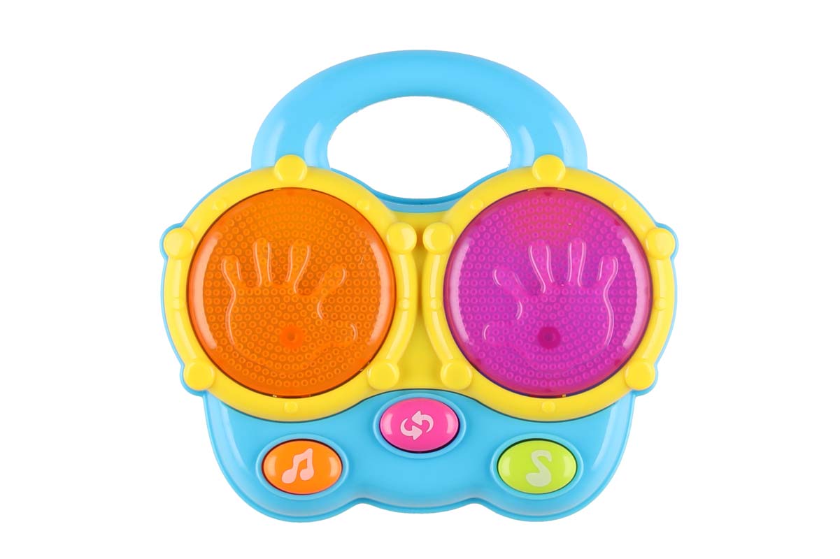 Babyleksak Trummor med musik & ljuseffekter