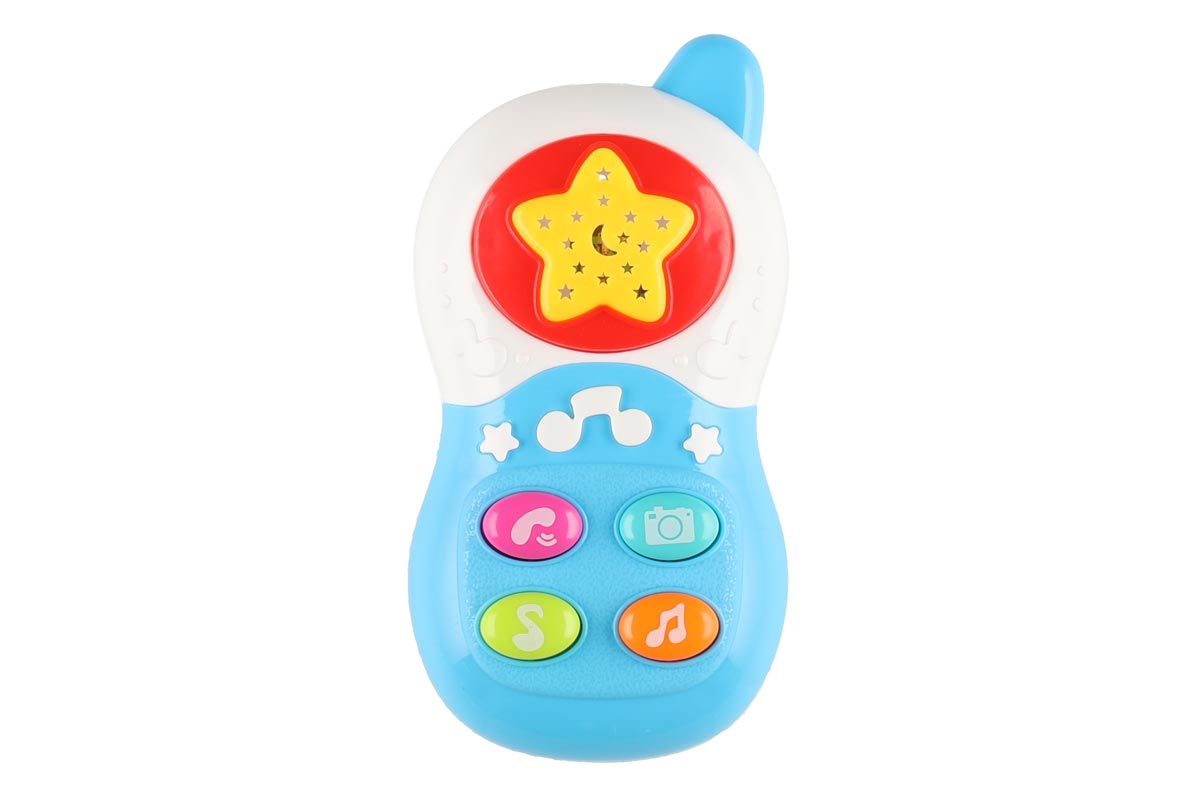 Babyleksak Mobil med musik & ljuseffekter - Blå