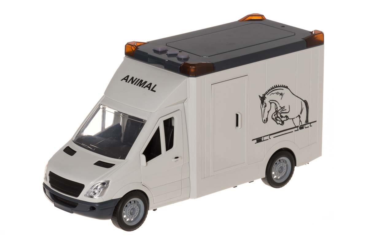 Hästtransportbil med ljud- & ljuseffekter