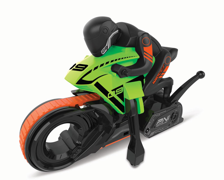 Radiostyrd Cyklone Motorbike 27/40 MHz - Grön